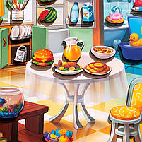 Гра на липучці Наведи лад в кімнаті та нагодуй Ваню Ubee ПСД271, фото 9