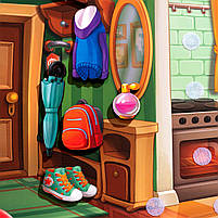 Гра на липучці Наведи лад в кімнаті та нагодуй Ваню Ubee ПСД271, фото 10