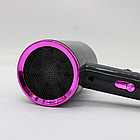 Професійний фен для волосся, 3 режими, Fashion hair dryer QUICK-Drying/Електричний фен з іонізацією, фото 9