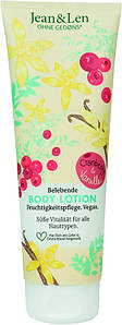 Лосьйон для тіла Журавлина-Ваніль Jean&Len, 250 мл