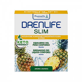 Харчова добавка для схуднення Drenlife Slim, 30 стіків по 10 мл Лівеста