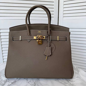 Шкіряна сумка Hérmés Birkin 35 см для дівчат