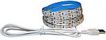 Комплект 1м LED стрічки USB 5V 2835(60LED/м) IP20, червона, фото 4