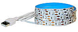 Комплект 1м LED стрічки USB 5V 2835(60LED/м) IP20, червона, фото 3