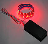 Комплект 1м LED стрічки USB 5V 2835(60LED/м) IP20, червона, фото 6