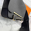 Шкіряна жіноча сумка Hermes, фото 3