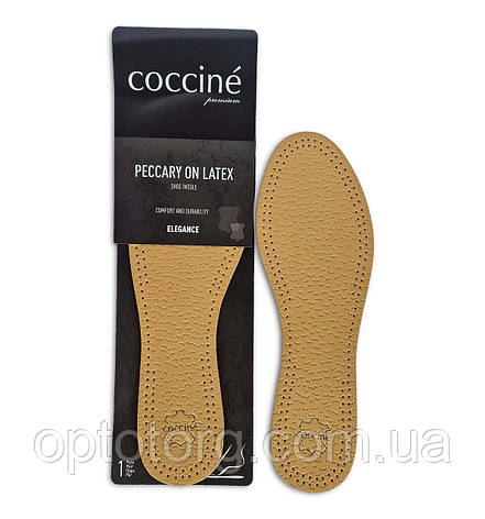 Устілка шкіра пекарі на латексі COCCINE PECCARY ON LATEX розмірна 35-46р Кочині, фото 1