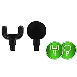 Перкусійний масажер пістолет для тіла 5 насадок Neo Sport 150200 Польща, фото 9