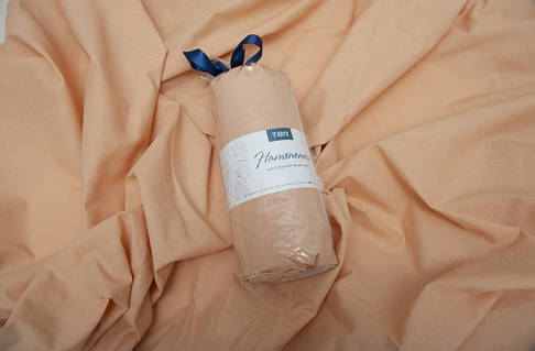 Простирадло-чохол на резинці двоспальне ТЕП Натхнення 2-04017-27362 160х200 см кремове