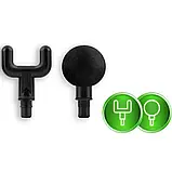 Перкусійний масажер пістолет для тіла 8 насадок Neo Sport 150100 Польща, фото 7