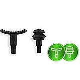 Перкусійний масажер пістолет для тіла 8 насадок Neo Sport 150100 Польща, фото 10