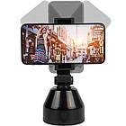 Тримач для телефону з датчиком руху Holder Robot Cameraman 360/Поворотний штатив для смартфона, фото 6