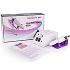 Фрезер для манікюру, 10 Вт (20000 об/хв), Lina 2000, Білий / Професійний апарат для педикюру, фото 10