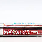 Акумулятор 8800mAh (4,2V) X-Balog / Акумуляторна батарея / Акумулятор Li-Ion для ліхтариків, фото 6
