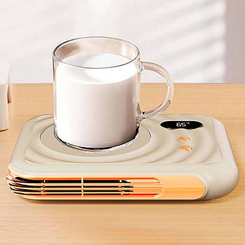 Нагрівальна підставка для кухлів 25×17×5 см, мережева / Чайний обігрівач