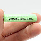 Акумулятор Ni-MH AAA 1000 мАг 1,2 В, FlyCat / Міні-акумулятор пальчикового типу, фото 6
