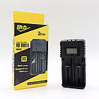 Зарядка для 18650 на 2 акумулятори від USB, НD-8991А / Зарядний пристрій для 2-х акумуляторних батарей, фото 2