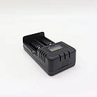 Зарядка для 18650 на 2 акумулятори від USB, НD-8991А / Зарядний пристрій для 2-х акумуляторних батарей, фото 5