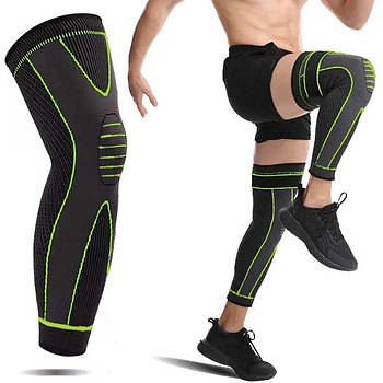 Компресійні гетри з ременем фіксації KNEE SUPPORT / Компресійний наколінник для суглобів