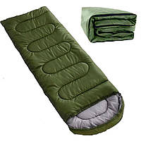 Теплый спальник ML-14 210×75 см, до 0°C / Масло / Тактический спальный мешок с капюшоном