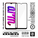 Захисне скло Armorstandart Icon для Samsung Galaxy A03 SM-A035 Black (ARM60631) 0,3 мм, олеофобне покриття, фото 2