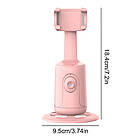 Смарт-штатив з датчиком руху 360°, від USB, P01, Рожевий, фото 7