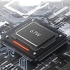 Мережевий зарядний пристрій 67W, USB / Адаптер зі швидкою зарядкою / Зарядка для телефону, фото 9