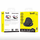 Бездротова зарядка Budi WL3200TB 15W / Зарядний пристрій 2-в-1: Бездротова QI та провідна зарядка, фото 2