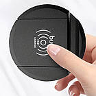 Бездротова зарядка Budi WL3200TB 15W / Зарядний пристрій 2-в-1: Бездротова QI та провідна зарядка, фото 3