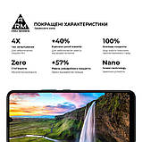 Захисне скло Armorstandart Pro для Nokia C31 Black (ARM64946) з олеофобним покриттям, товщина 0,3 мм, фото 5