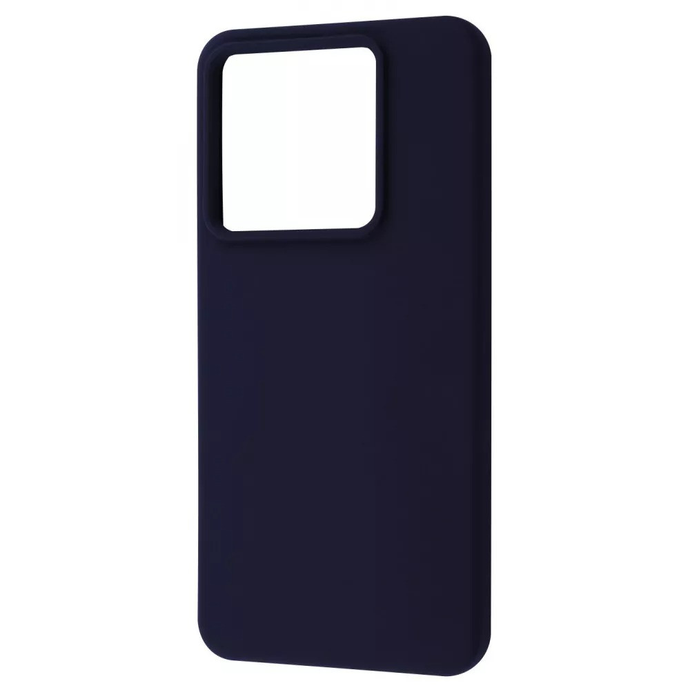 Чохол-накладка Wave Full Silicone Cover для Xiaomi Redmi Note 13 Pro 5G/Poco X6 5G Midnight Blue, soft-touch, мікрофібра, фото 1