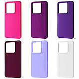 Чохол-накладка Wave Full Silicone Cover для Xiaomi Redmi Note 13 Pro 5G/Poco X6 5G Midnight Blue, soft-touch, мікрофібра, фото 2