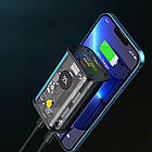 Павербанк 10000mAh з USB, 22.5W LENYES PX152D / Портативний зарядний пристрій, фото 3