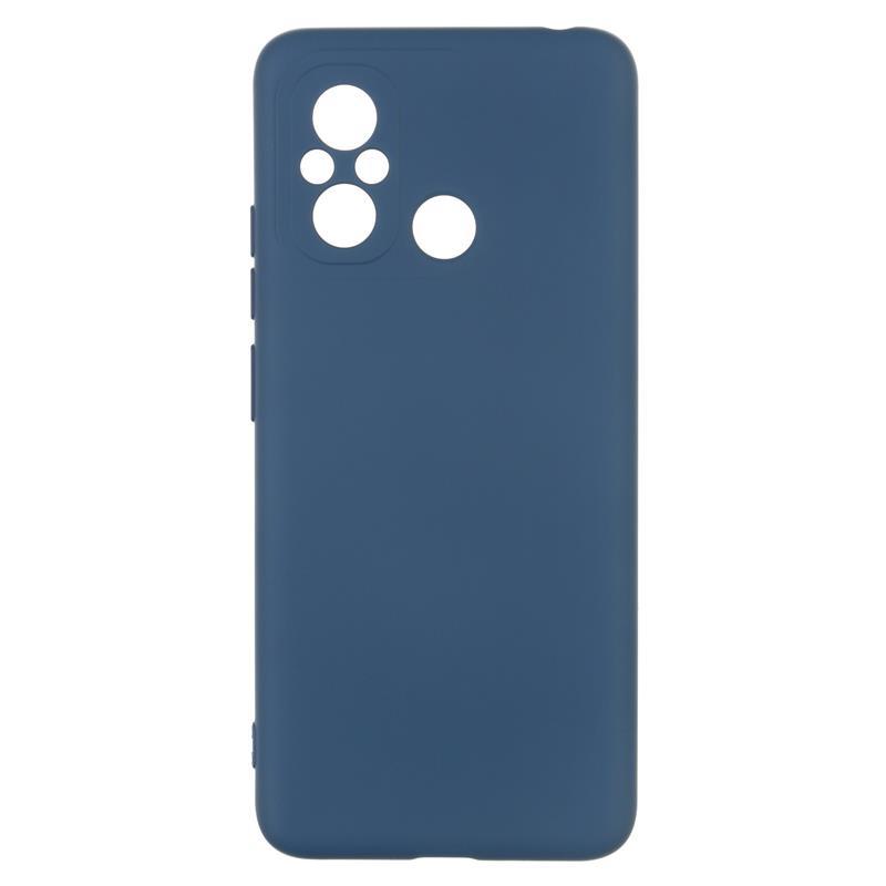 Чохол-накладка Armorstandart Icon для Xiaomi Redmi 12С/11A Camera cover Dark Blue (ARM65967) силікон, мікрофібра, фото 1