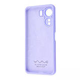 Чохол-накладка Wave Full Silicone Cover для Xiaomi Redmi 13C 4G/Poco C65 Light Purple, soft-touch, мікрофібра, фото 2