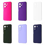 Чохол-накладка Wave Full Silicone Cover для Xiaomi Redmi 13C 4G/Poco C65 Light Purple, soft-touch, мікрофібра, фото 3