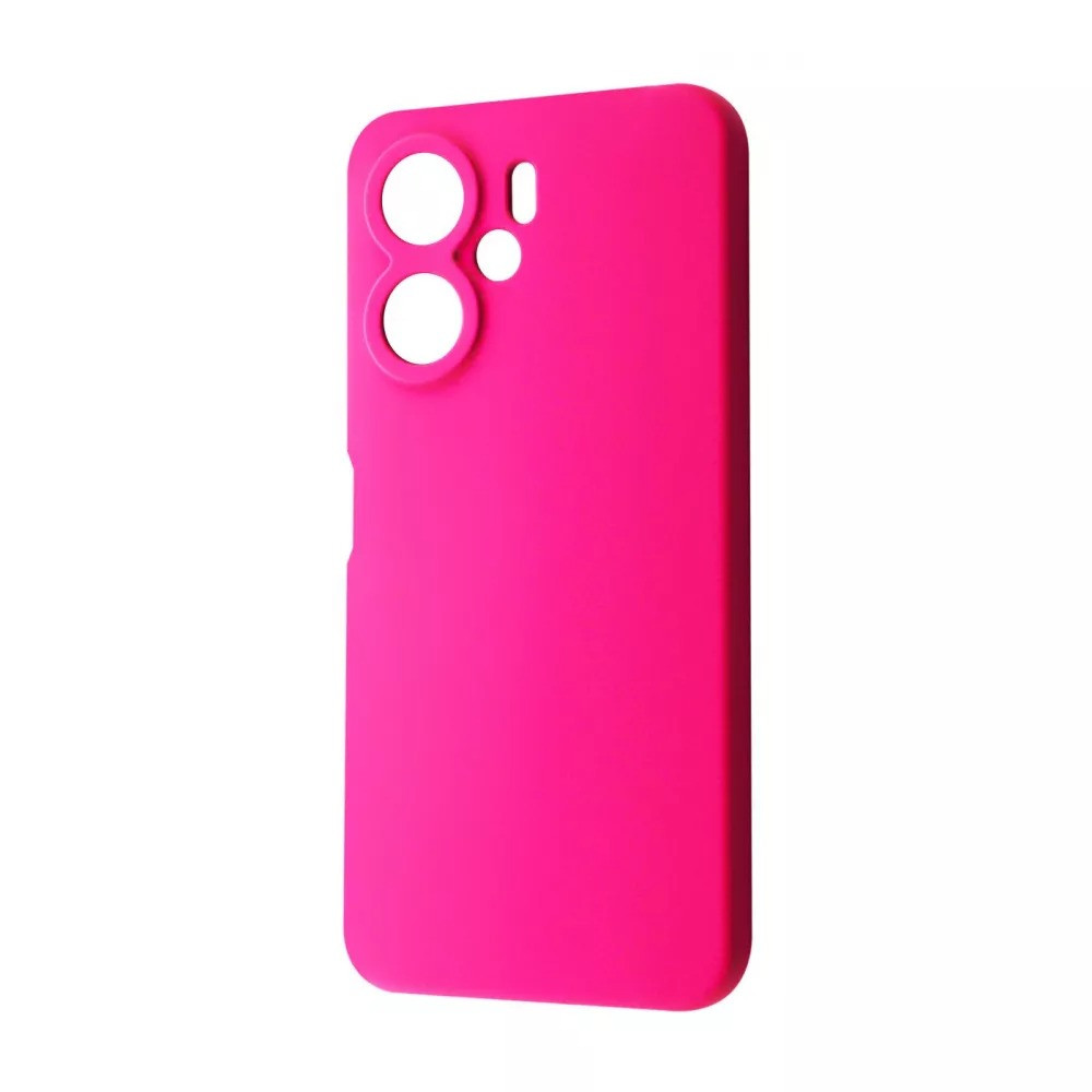 Чохол-накладка Wave Full Silicone Cover для Xiaomi Redmi 13C 4G/Poco C65 Pink, силікон, soft-touch, захист кнопок, фото 1