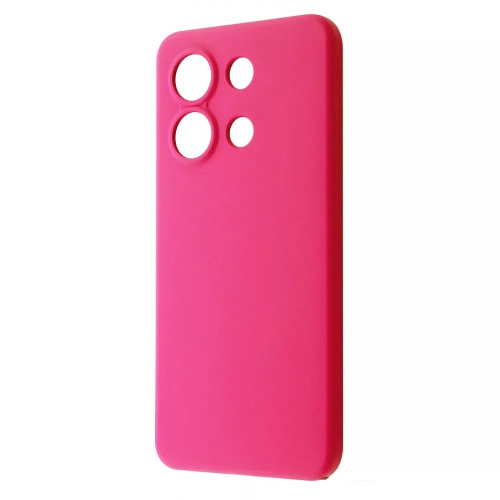 Чохол-накладка Wave Full Silicone Cover для Xiaomi Redmi Note 13 4G Pink, силікон, soft-touch, мікрофібра, фото 1