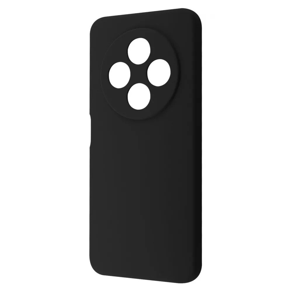 Чохол-накладка Wave Full Silicone Cover для Xiaomi Redmi 14C 4G/Poco C75 Black, преміальний силікон, soft-touch, фото 1