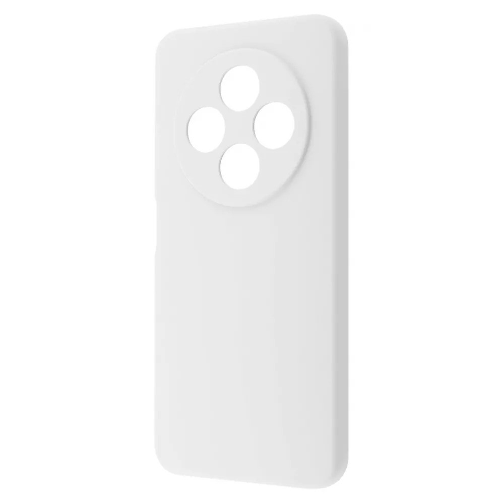 Чохол-накладка Wave Full Silicone Cover для Xiaomi Redmi 14C 4G/Poco C75 White, soft-touch, мікрофібра, фото 1