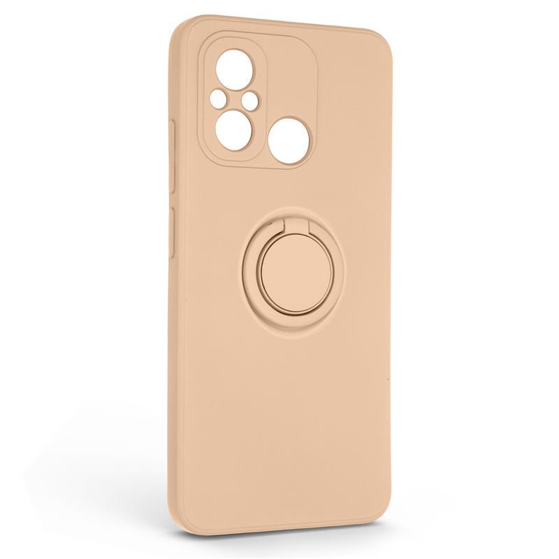Чохол-накладка Armorstandart Icon Ring для Xiaomi Redmi 12C Pink Sand, магнітне кільце, TPU silicone, фото 1