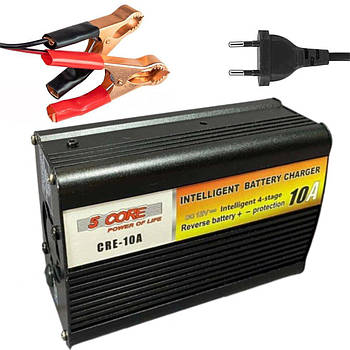 Зарядний пристрій автомобільних акумуляторів 12В/10А / Зарядка для АКБ