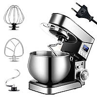 Міксер планетарний з чашею 6л, 4000Вт, 6 швидкостей / Кухонний тістоміс
