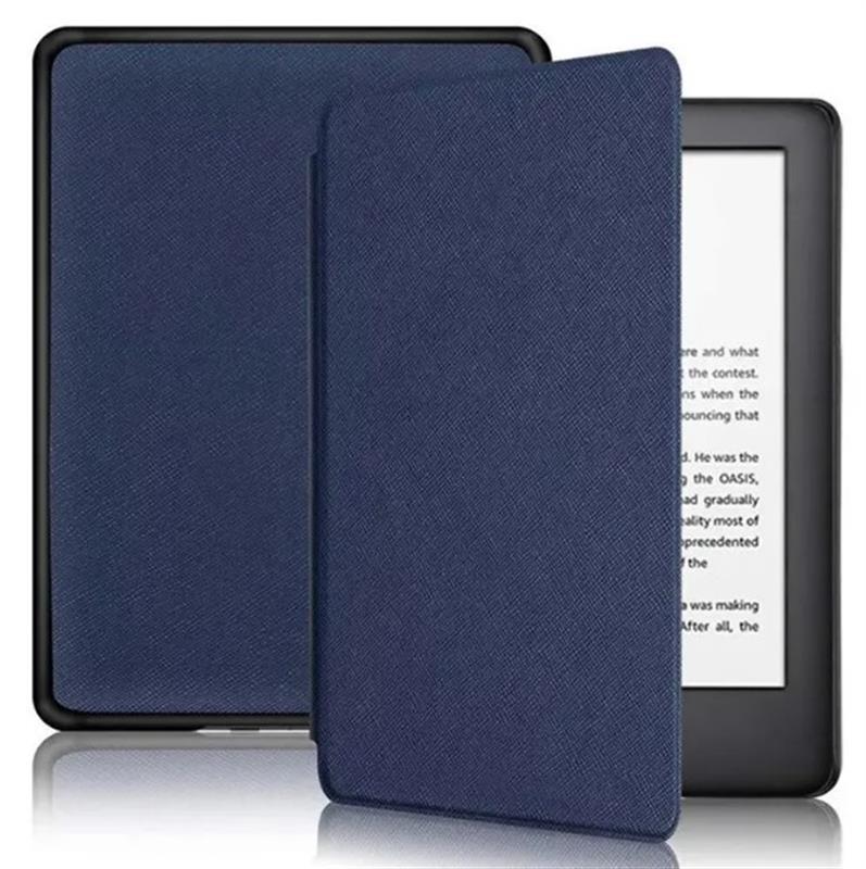 Чохол-книжка BeCover Ultra Slim для Amazon Kindle 11th Gen. 2022 6" Deep Blue (708847) з мікрофібри, темно-синий, фото 1