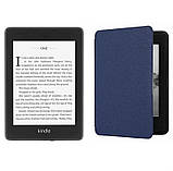 Чохол-книжка BeCover Ultra Slim для Amazon Kindle 11th Gen. 2022 6" Deep Blue (708847) з мікрофібри, темно-синий, фото 2