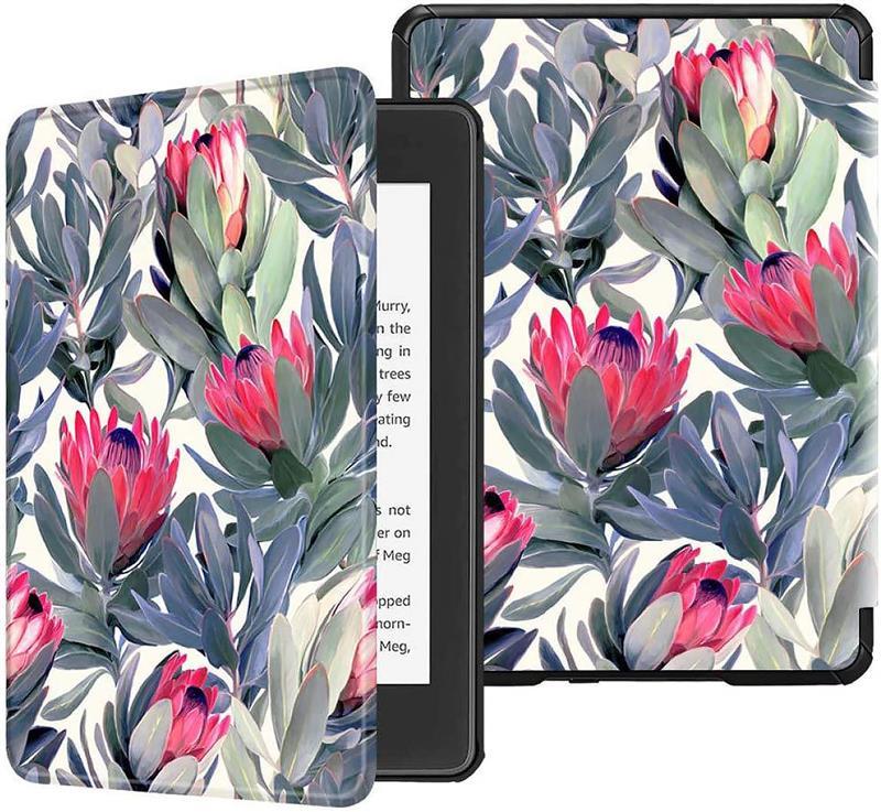 Чохол-книжка BeCover Smart Case для Amazon Kindle 11th Gen. 2022 6" Floral (708868), ультратонка, легка, міцна, фото 1