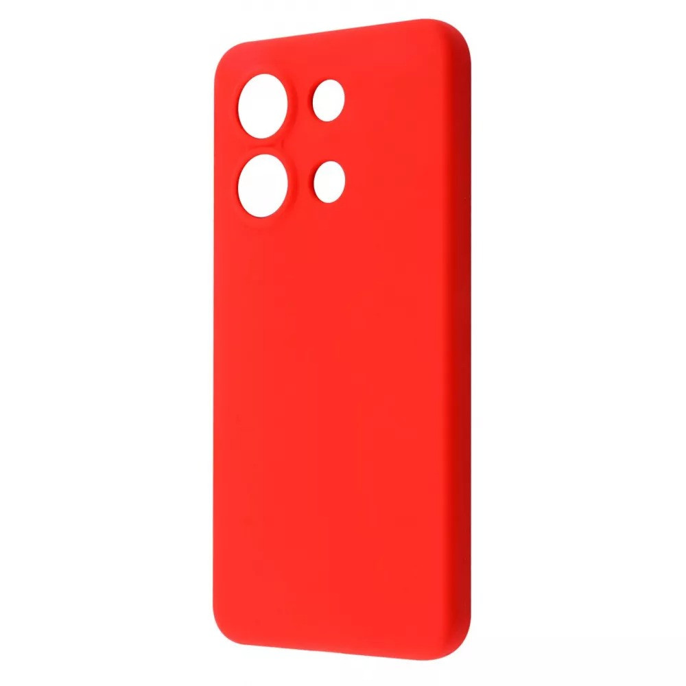 Чохол-накладка Wave Full Silicone Cover для Xiaomi Redmi Note 13 4G Red, силікон, матове покриття, мікрофібра, фото 1
