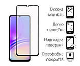 Захисне скло Dengos для Samsung Galaxy A05s SM-A057 Black Full Glue (DG-TG2P-01) 2шт, олеофобне покриття, фото 2