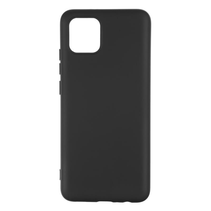 Чохол-накладка Armorstandart Icon для Samsung Galaxy A03 SM-A035 Black (ARM60875) - силікон, мікрофібра, фото 1