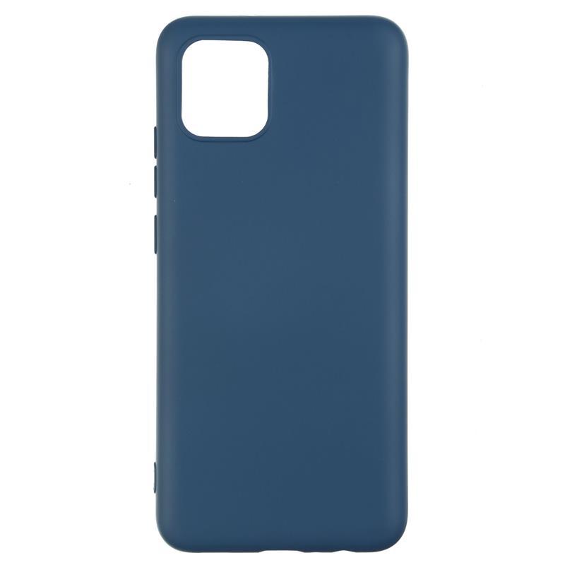 Чохол-накладка Armorstandart Icon для Samsung Galaxy A03 SM-A035 Dark Blue (ARM60876) силікон, мікрофібра, фото 1